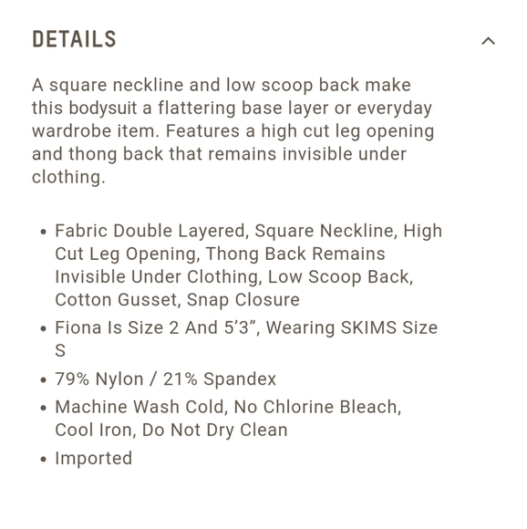 Skims Neon Fits Everybody Square Neck Bodysuit - Picture 4 of 10